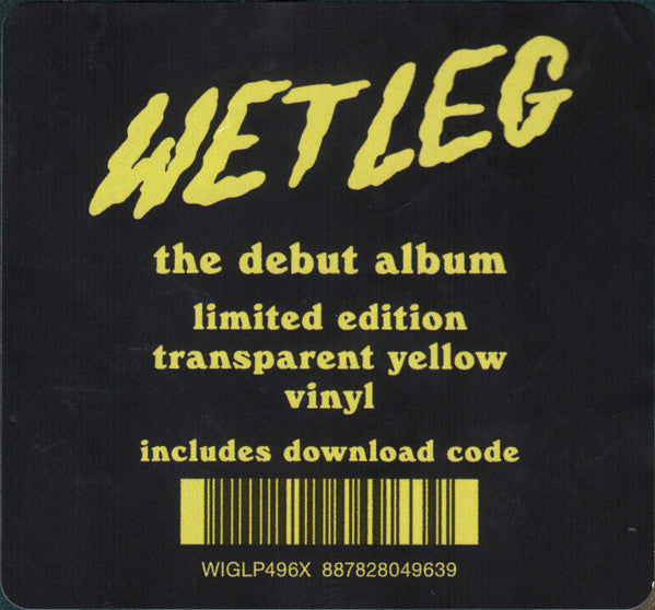 Wet Leg : Wet Leg (LP, Album, Ltd, Yel)
