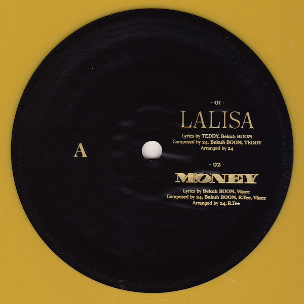 Lisa (154) : Lalisa (12", Single, Ltd, S/Edition, Gol)