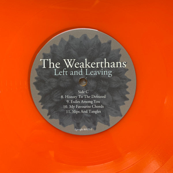 The Weakerthans : Left And Leaving (LP, Album, Ltd, RP, Ora)