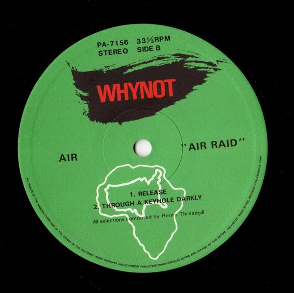 Air (4) : Air Raid (LP, Album)