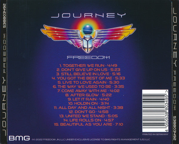 Journey : Freedom (CD, Album, Dig)
