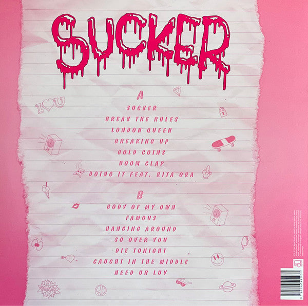 Charli XCX : Sucker (LP, Album, MP, RE, Pin)