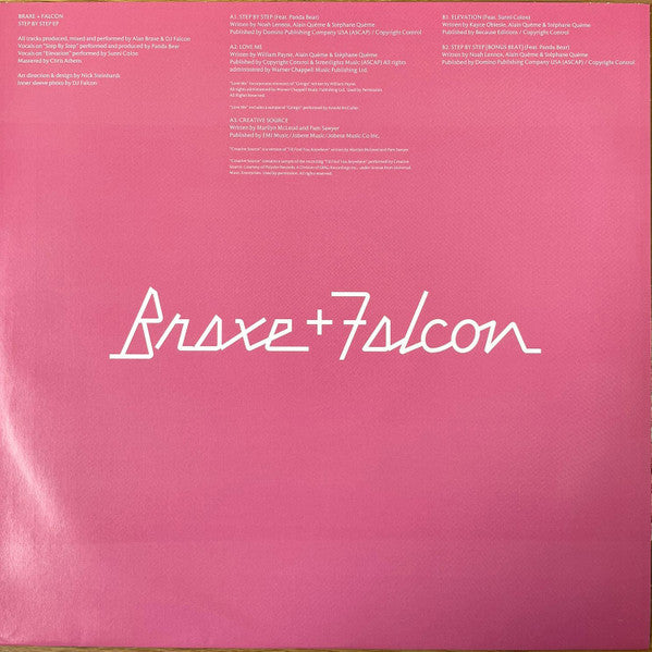 Braxe + Falcon : Step By Step EP (12", EP)