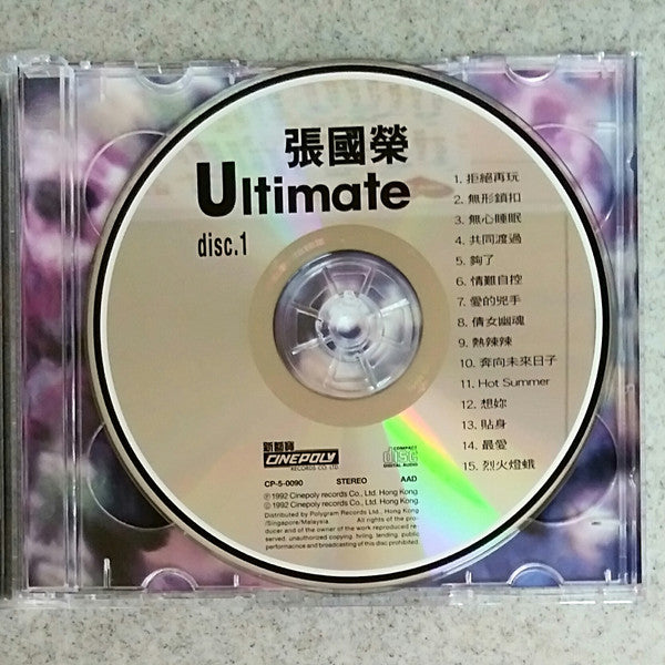 Leslie Cheung : 張國榮經典金曲精選 Leslie Ultimate (2xCD, Comp, RP)