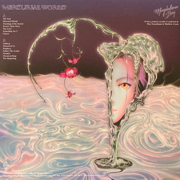 Magdalena Bay : Mercurial World (LP, Album, Ltd, Whi)