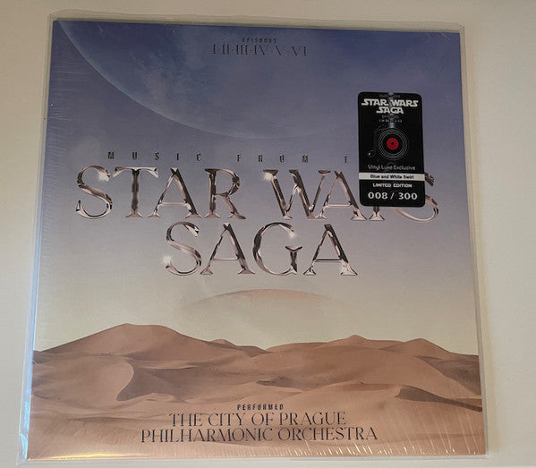 The City of Prague Philharmonic Orchestra, John Williams (4) : Music From The Star Wars Saga (LP, Ltd, Num, RP, Blu)