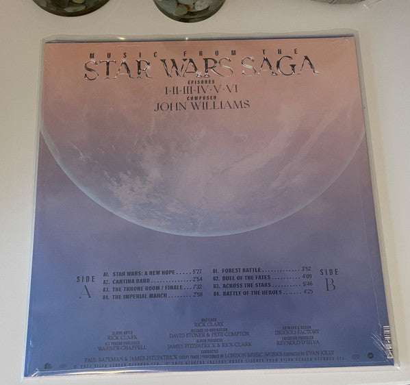 The City of Prague Philharmonic Orchestra, John Williams (4) : Music From The Star Wars Saga (LP, Ltd, Num, RP, Blu)