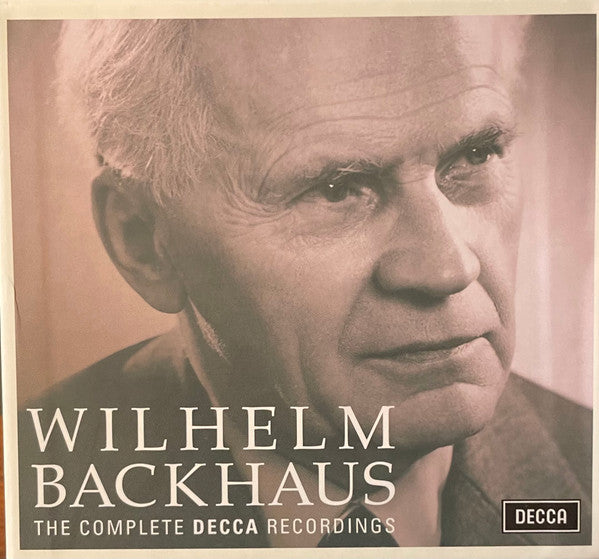 Wilhelm Backhaus : The Complete Decca Recordings (Box, Comp, Ltd + 38xCD, Comp, Mono, RM)