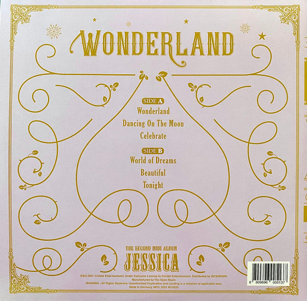 제시카 : Wonderland (LP, MiniAlbum)