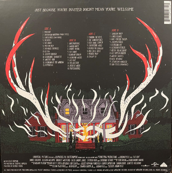 Michael Abels : Get Out (2xLP, Album, Dlx, Bla)