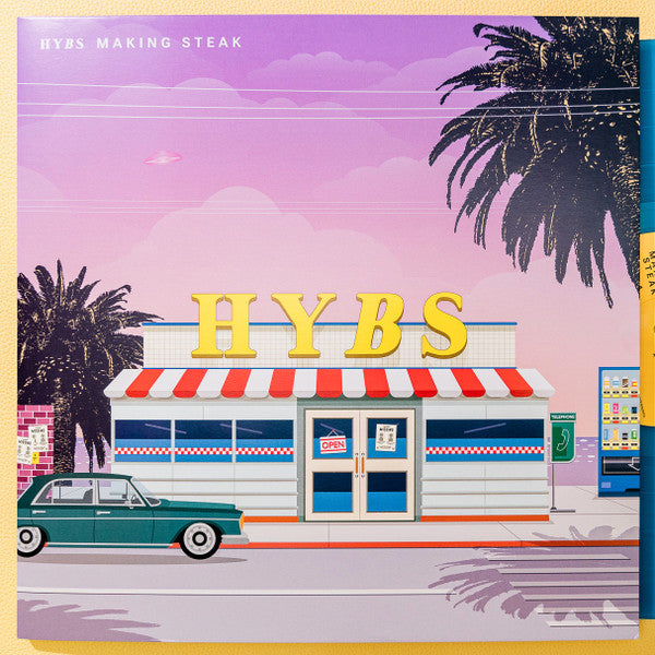 HYBS : Making Steak (LP, Blu)