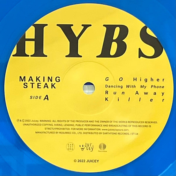 HYBS : Making Steak (LP, Blu)