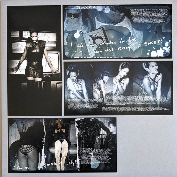 Rihanna : Rated R (LP, Bla + LP, MP, Pin + Album, Ltd, RE)