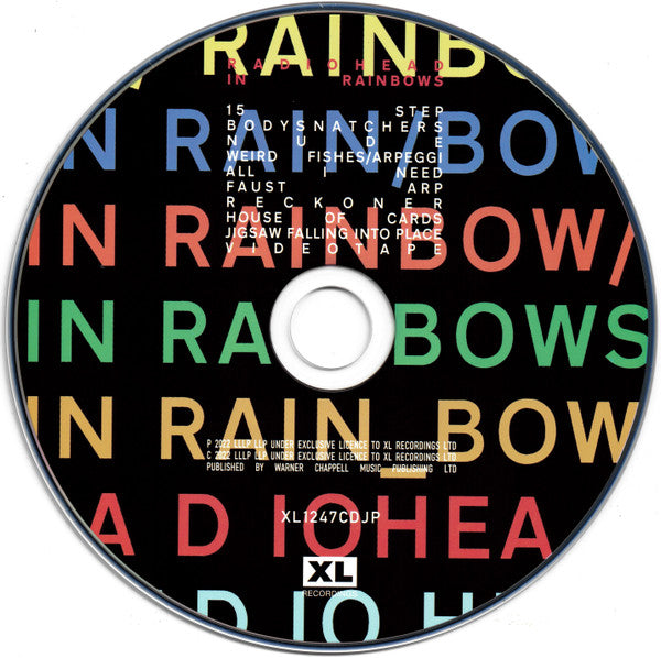 Radiohead : In Rainbows (2xCD, Album, RE, UHQ)