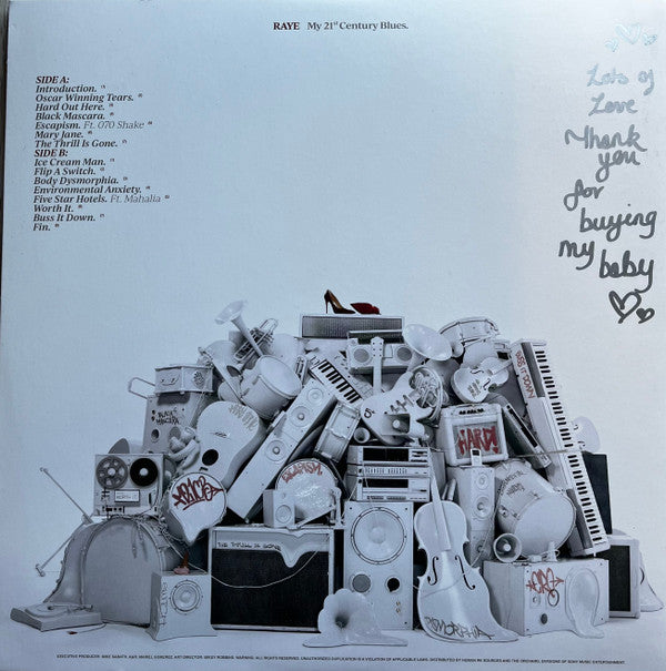 Raye (3) : My 21st Century Blues (LP, Album, Ltd, Sig)