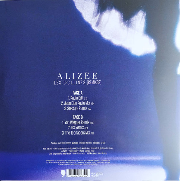 Alizée : Les Collines (Remixes) (12", Maxi, Ltd, RE, Cle)