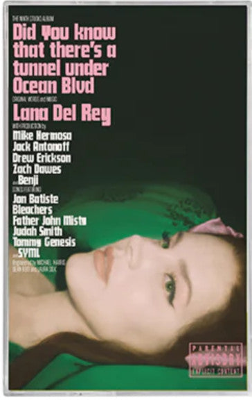 Lana Del Rey : Did You Know That There's A Tunnel Under Ocean Blvd (Cass, Album, Ltd, Pin)