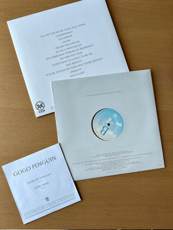GoGo Penguin : Everything Is Going To Be OK (LP, Album, Cle + 7", Cle + Dlx)