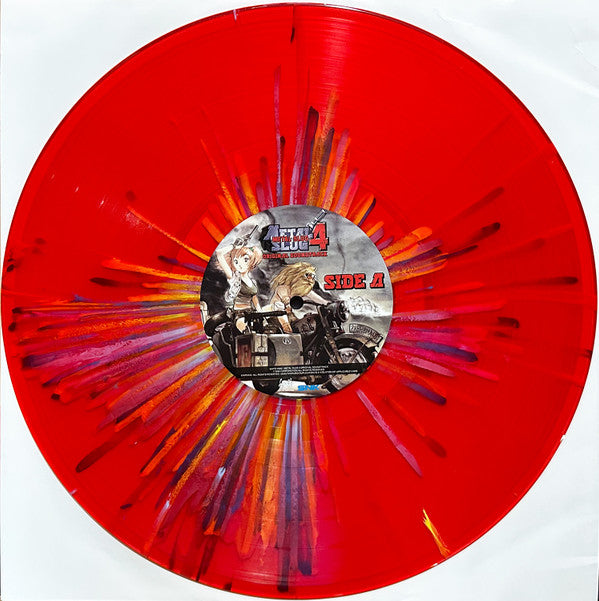 SNK Sound Team : Metal Slug 4 Original Soundtrack (LP, Ltd, Red)
