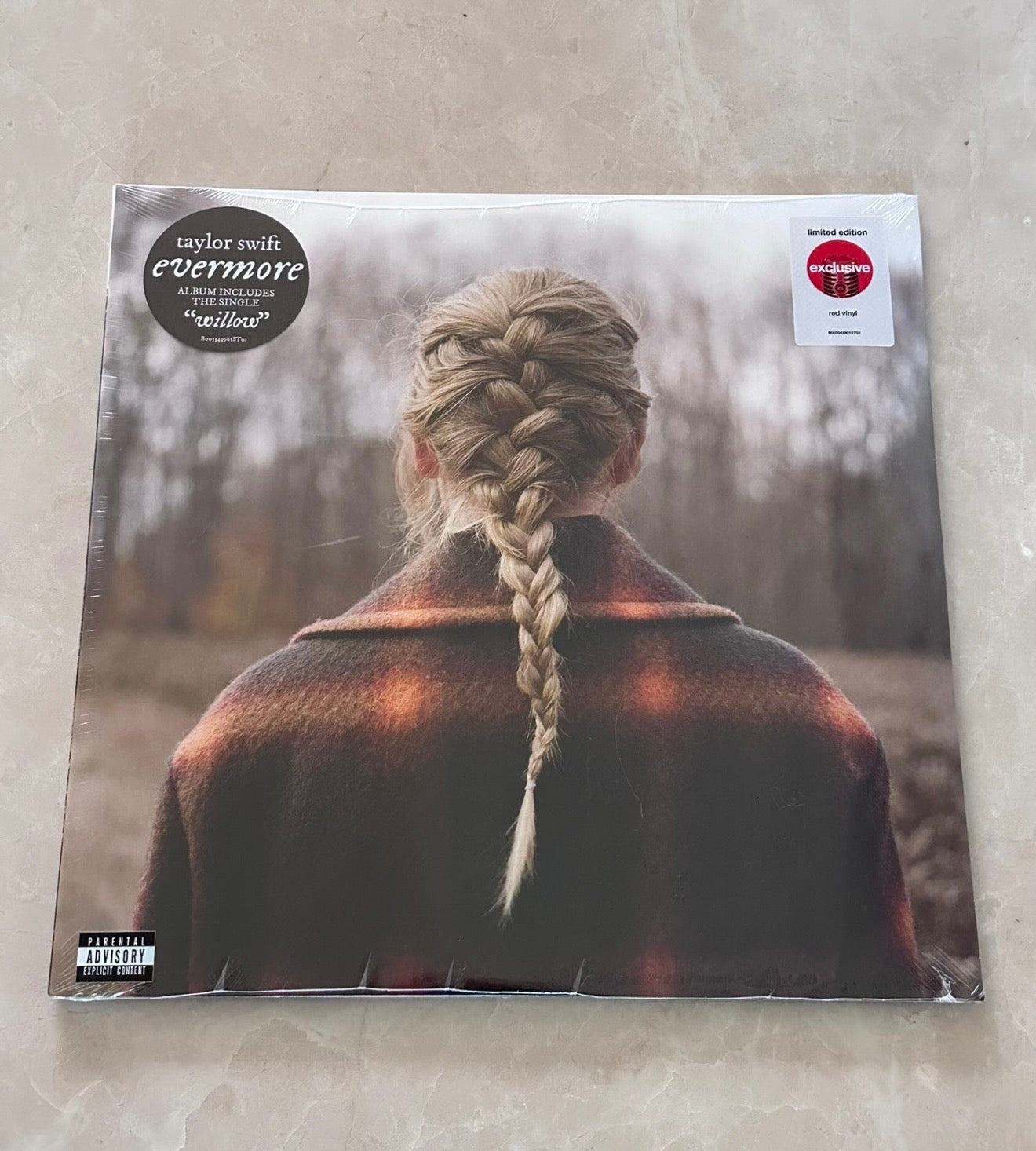 Taylor Swift evermore 2LP Red Vinyl - Target Exclusive - New Sealed