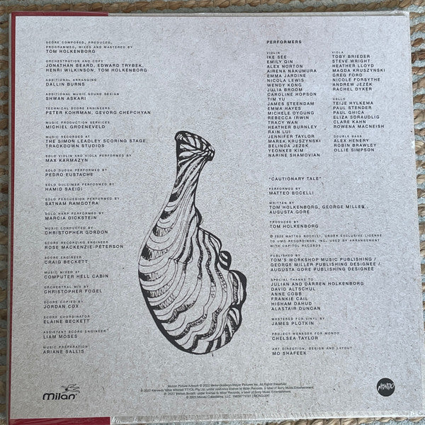 Tom Holkenborg : Three Thousand Years Of Longing (Original Motion Picture Soundtrack) (LP, Blu)