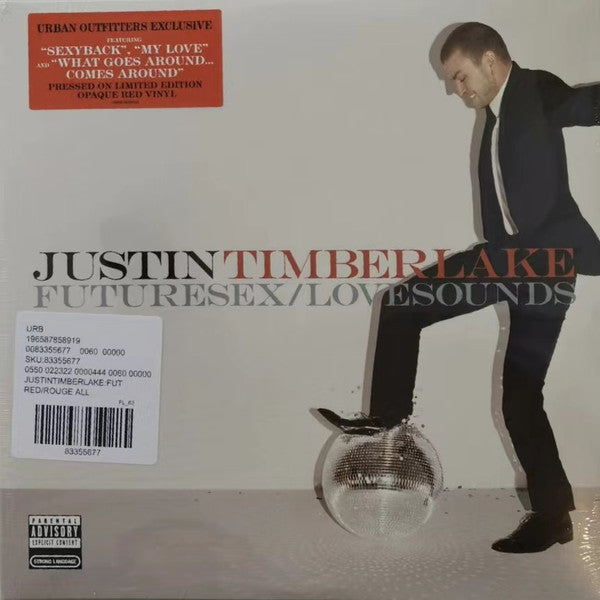 Justin Timberlake : FutureSex/LoveSounds (2xLP, Album, Ltd, RE, Red)