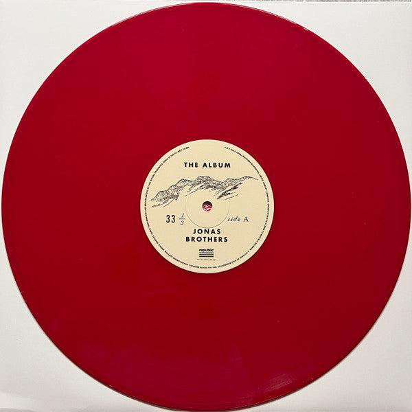 Jonas Brothers : The Album (LP, Album, Ltd, Red)