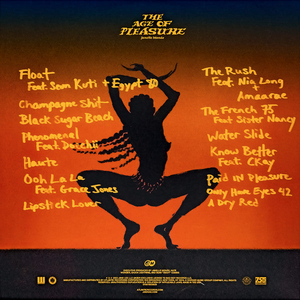 Janelle Monáe : The Age Of Pleasure (LP, Album, Ltd, Yel)