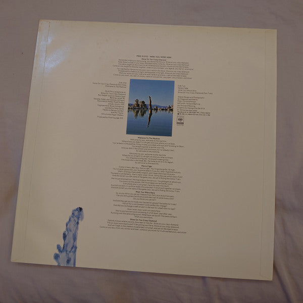 Pink Floyd : Wish You Were Here = 炎 (あなたがここにいてほしい) (LP, Album, Cap)