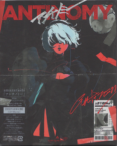 amazarashi : アンチノミー (Box, Single, Ltd + CD + Blu-ray, Lin)