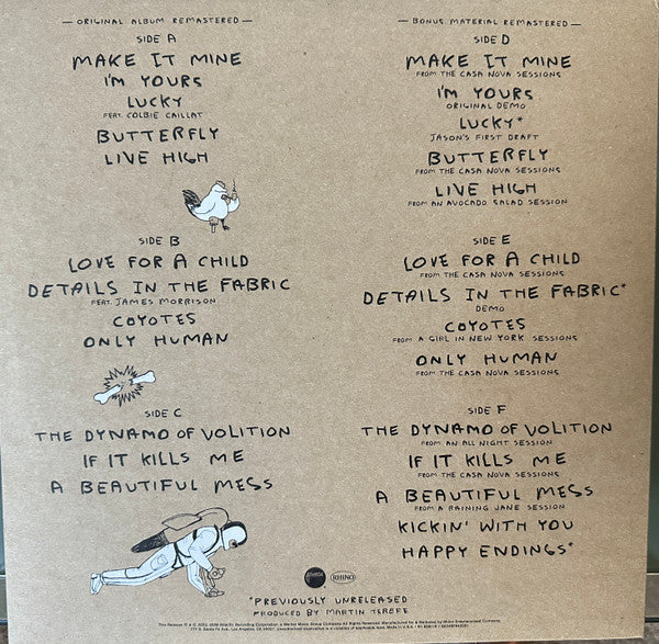 Jason Mraz : We Sing. We Dance. We Steal Things. (3xLP, Dlx, Ltd, RE, S/Edition, Cry)