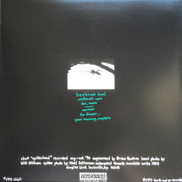 Slint : Spiderland (LP, Album, Ltd, RE, RP, Blu)