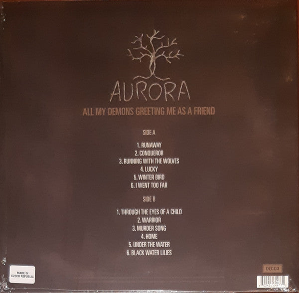 Aurora (16) : All My Demons Greeting Me As A Friend (LP, Album, Ltd, RE, Cre)