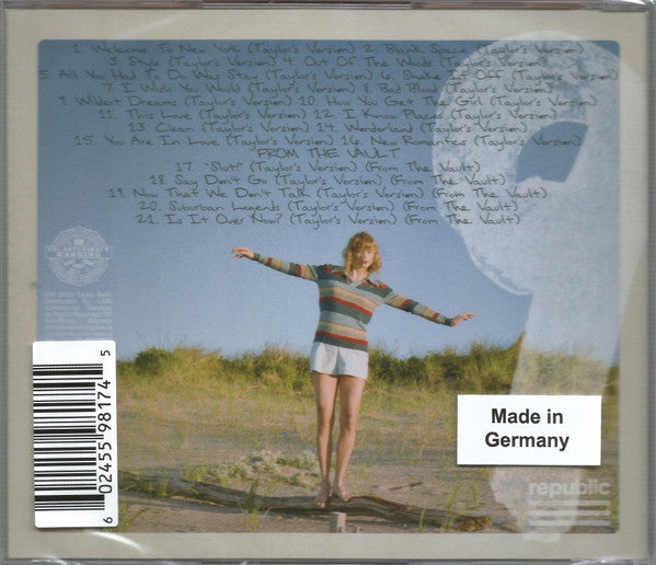 Taylor Swift : 1989 (Taylor's Version) (CD, Album, Dlx, S/Edition, Ros)
