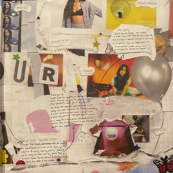 Olivia Rodrigo : Sour (LP, Album, Vio)
