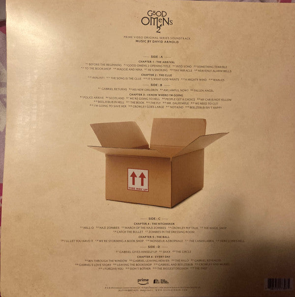 David Arnold : Good Omens 2 - Prime Video Original Series Soundtrack (LP, Album, 'Di)