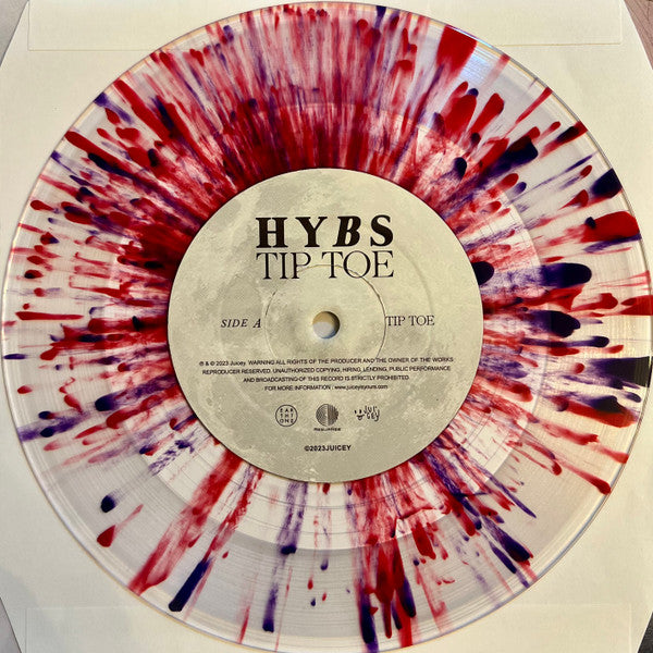 HYBS : Tip Toe (7", Single, Ltd)