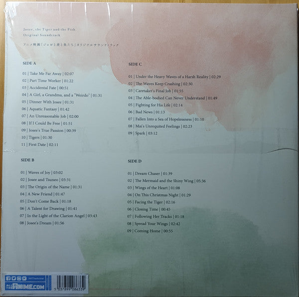 Evan Call : Josee, The Tiger And The Fish. Original Soundtrack (2xLP, Album)