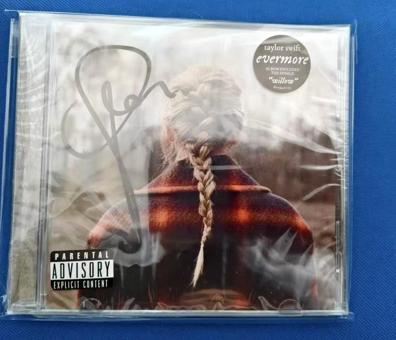 Taylor Swift evermore Signed CD Brand New Sealed
