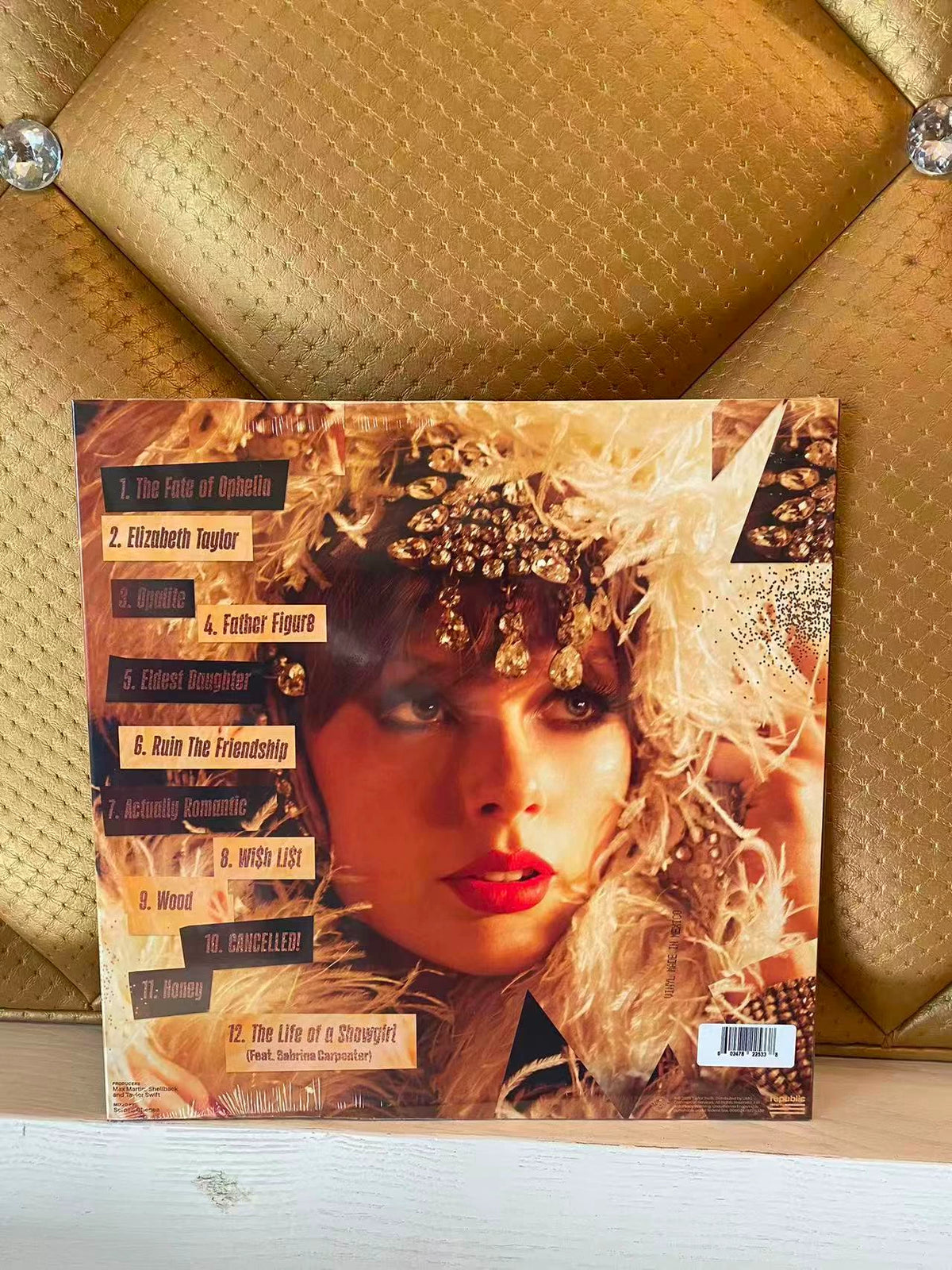Taylor Swift – The Life of a Showgirl Target Exclusive Pink Vinyl LP