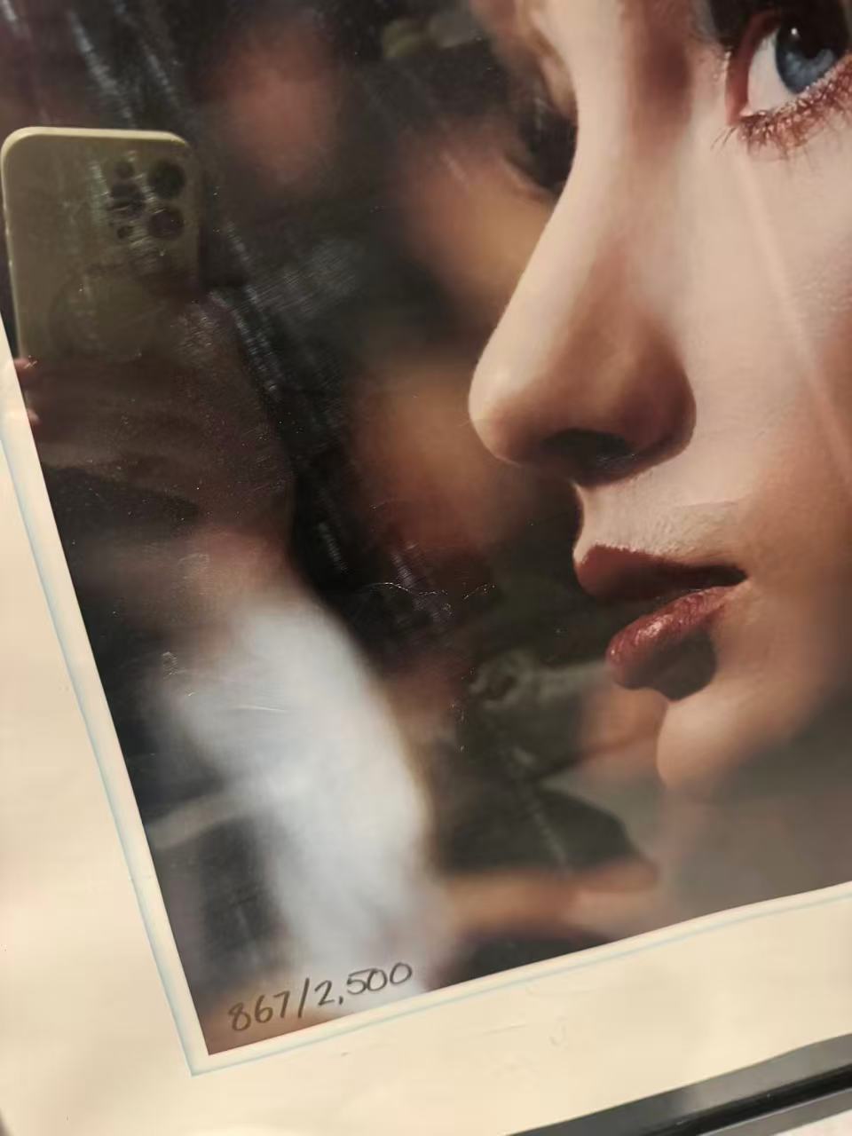 #867 Taylor Swift Delicate Official Poster 2018 Numbered Limited Edition