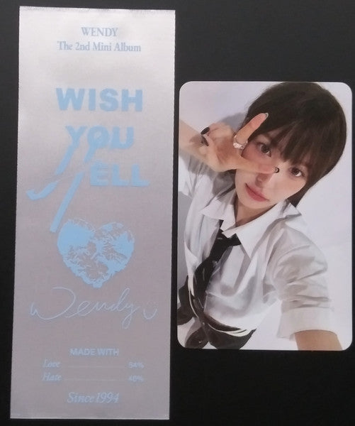 Wendy (54) : Wish You Hell (CD, MiniAlbum, Pho)