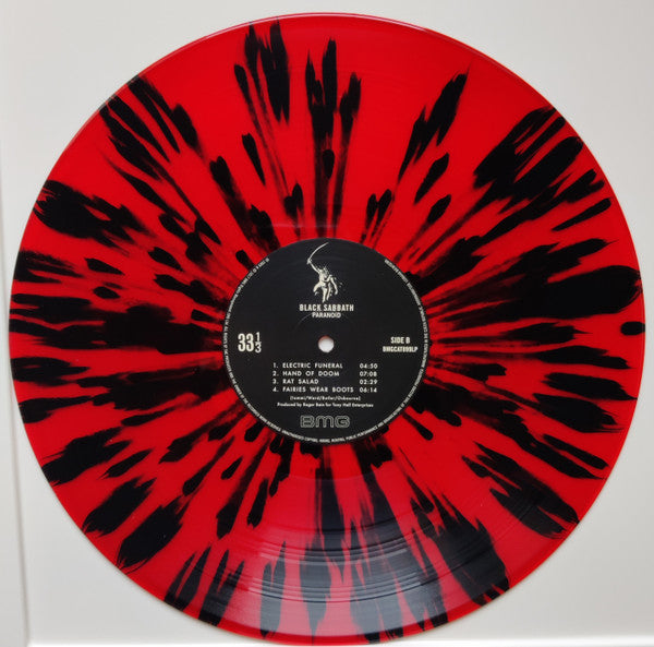 Black Sabbath : Paranoid (LP, Album, RSD, Ltd, RE, Red)