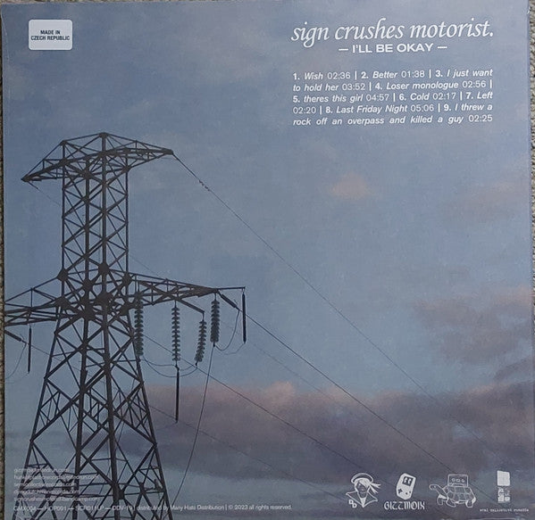 sign crushes motorist 「I'll Be Okay」 sign crushes motorist - i'll be okay on Vinyl LP | Rough