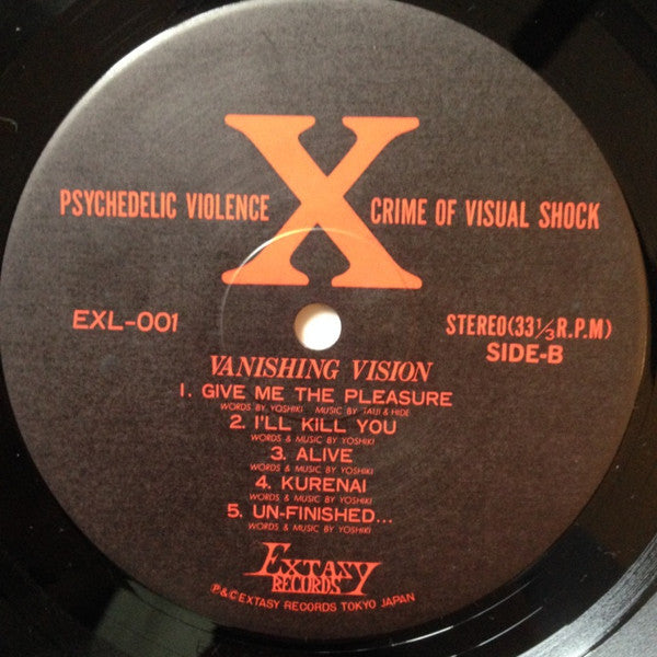 X Japan : Vanishing Vision (LP, Album)