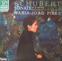 Franz Schubert - Maria-João Pires : Sonate Nº 11 Op. 960 / Impromptus Nos 3 & 4 Op. 90 (LP)