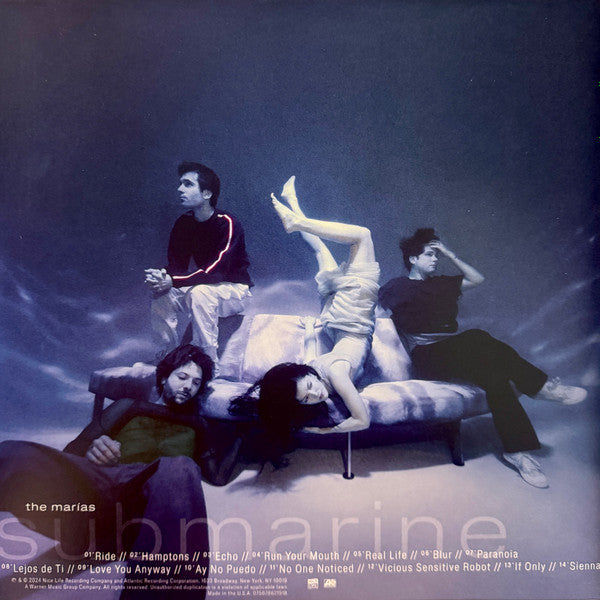 The Marías : Submarine (LP, Album, Ltd, Whi)
