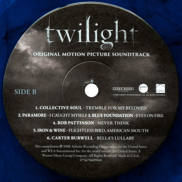 Various : Twilight (Original Motion Picture Soundtrack) (LP, Comp, Ltd, RE, Blu)