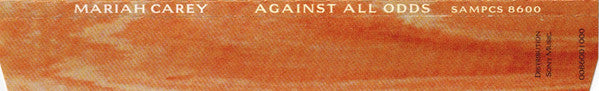 Mariah Carey : Against All Odds (CD, Single, Promo)