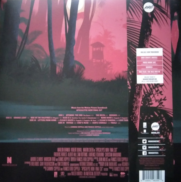 Carmine Coppola & Francis Coppola*, Various : Apocalypse Now Final Cut (Music From The Motion Picture) (12", Gre + 12", Ora + Album, RE, RM, 140)